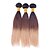 olcso Ombre copfok-4 csomópont Brazil haj Egyenes Az emberi haj sző Emberi haj sző Human Hair Extensions