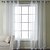 billige Gennemsigtige gardiner-Skræddersyet Klipning Sheer Gardiner Shades To paneler 2*(W99cm×L178cm) / Soveværelse