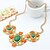 cheap Necklaces-MOGE Vintage / Cute / Party /  Casual Alloy / Imitation Pearl / Resin / Porcelain Statement Necklaces