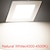 baratos Luzes LED de Encaixe-8W Downlight de LED 16pcs SMD 5730 750-800 lm Branco Quente / Branco Frio / Branco Natural Regulável AC 85-265 V 4 pçs
