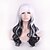 abordables Perruques de déguisement-Perruque Synthétique Ondulation naturelle Ondulation naturelle Perruque #530 Cheveux Synthétiques Femme Blanc