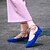 cheap Women&#039;s Flats-Women&#039;s Shoes Low Heel Ankle Strap / Pointed Toe Flats Office &amp; Career / Dress / Casual Black / Blue / Red