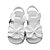 cheap Girls&#039; Shoes-Girls&#039; Shoes Casual Open Toe Leather Sandals White