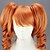 halpa Räätälöidyt peruukit-Cosplay-peruukit Synteettiset peruukit Kihara Kihara Peruukki Vaaleahiuksisuus Synteettiset hiukset Naisten Punainen hairjoy