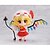 preiswerte Anime-Action-Figuren-Anime Action-Figuren Inspiriert von Touhou Projekt Flandre Scarlet PVC 9 cm CM Modell Spielzeug Puppe Spielzeug