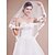 preiswerte Hochzeitsschleier-Einschichtig Spitzen-Saum Hochzeitsschleier Fingerspitzenlange Schleier Mit 59,06 in (150cm) Spitze Tüll
