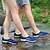 preiswerte Damensportschuhe-Damen Schuhe Tüll Frühling / Sommer / Herbst Komfort Wandern / Wasser-Schuhe Flacher Absatz Fuchsia / Blau / Rosa
