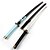 abordables Swords Anime Cosplay-Arme / Epée Inspiré par Cosplay Cosplay Manga Accessoires de Cosplay Epée / Arme Bois Homme