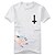 billige Cosplay til hverdagen, hettegensere og t-skjorter-Inspirert av Cosplay Cosplay Anime  &quot;Cosplay-kostymer&quot; Japansk Cosplay T-skjorte Trykt mønster Kortermet T-Trøye Til Unisex