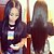 billiga Människohår peruker-Äkta hår Spetsfront Peruk Kardashian stil Brasilianskt hår Rak Peruk Dam Korta Mellan Lång Äkta peruker med hätta