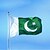 baratos Balões-frete grátis paquistão bandeira faixa pendurada a bandeira nacional paquistão bandeira decoração de casa (sem haste)