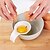 olcso Evőeszközök-mini tojássárgája fehér szeparátor kliptartóval elválasztó konyhai eszközökkel