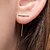 preiswerte Ohrringe-Damen Ohrstecker damas Europäisch Simple Style Modisch Ohrringe Schmuck Gold / Silber Für Party Alltag Normal