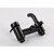 cheap Shower Faucets-Shower Faucet - Contemporary Chrome Centerset Ceramic Valve / Brass / Single Handle Two Holes