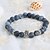 cheap Men&#039;s Bracelets-Crystal Bead Bracelet Beaded Personalized Crystal Bracelet Jewelry Black / Gray For Christmas Gifts Daily Casual