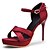 preiswerte Damensandalen-Damen Frühling / Sommer / Herbst Stöckelabsatz / Plattform Kleid Party &amp; Festivität Kunstleder Schwarz / Rot / Burgund