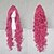 Χαμηλού Κόστους Περούκες μεταμφιέσεων-Περούκες για Στολές Ηρώων Συνθετικές Περούκες Περούκες Στολών Κυματιστό Φυσικό Κυματιστό Φυσικό Κυματιστό Μονόκλωνα Σχήμα L Περούκα Ροζ Ροζ Συνθετικά μαλλιά Γυναικεία Ροζ hairjoy