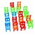 ieftine Jocuri de Societate-18 pcs Lego Jocuri stivuire Plastic Scaun Profesional Clasic Echilibru Pentru copii Copii Adulți Băieți Fete Jucarii Cadouri
