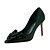 billige Højhælede sko til kvinder-Damer Hæle Fleece Sommer Afslappet Rosette Stilethæl Gul Rød Grøn Lys pink Bourgogne 7,5-9,5 cm