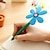 tanie Przybory do pisania-Pióro Długopis Długopisy kulkowe Długopis, Plastikowy Niebieski Atrament Kolory For Przybory szkolne Artykuły biurowe Paczka