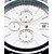 preiswerte Klassische Uhren-SINOBI Herrn Uhr Armbanduhr Quartz Edelstahl Blau 30 m Wasserdicht Kalender Chronograph Analog Weiß