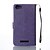 preiswerte Handyhüllen &amp; Bildschirm Schutzfolien-Hülle Für Wiko Kreditkartenfächer / mit Halterung / Flipbare Hülle Ganzkörper-Gehäuse Schmetterling Hart PU-Leder