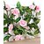 baratos Flor artificial-95&quot;l 2pcs nove lindas flores 1 ramo em bine de rosas (cores variadas) decoração de casa de flores de casamento 2pcs 95cm/37&quot;, flores falsas para arco de casamento decoração de festa em casa