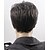 Χαμηλού Κόστους Συνθετικές Trendy Περούκες-Συνθετικές Περούκες Ίσιο Ίσια Κούρεμα με φιλάρισμα Περούκα Κοντό Συνθετικά μαλλιά Ανδρικά Φυσικό Χρώμα StrongBeauty