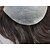 cheap Human Hair Pieces &amp; Toupees-Thin Skin Mens Toupee 8&quot;x10&quot;Brazilian Virgin Human Hair Toupee Men&#039;s Hair Systems Pieces Toupee