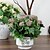 preiswerte Künstliche Blume-Künstliche Blumen 1 Ast Simple Style Hortensie Tisch-Blumen