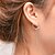 preiswerte Ohrringe-Damen Ohrstecker Kreolen damas Europäisch Simple Style Ohrringe Schmuck Golden / Silber Für Party Alltag Normal