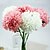 זול פרח מלאכותי-פרחים מלאכותיים 1 ענף סגנון ארופאי הורטנזיות פרחים לשולחן