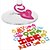 cheap Barware-24Pcs/lot Silicone Party Wine Glass Bottle Drink Cup Marker Tags Cup Identify Label Random Color