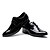 halpa Miesten Oxford-kengät-Miesten kengät Kiiltonahka Kevät / Syksy Comfort / muodollinen Kengät Oxford-kengät Musta / Häät / Juhlat / Muodolliset kengät