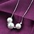 preiswerte Halsketten-Damen Perle Anhängerketten / Anhänger / Perlenkette - Perle, Hülle Modisch Weiß Modische Halsketten Schmuck Für Hochzeit, Party, Alltag