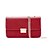 cheap Crossbody Bags-Women&#039;s Buttons PU(Polyurethane) Crossbody Bag Geometric Black / Watermelon Pink / White