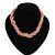 olcso Divat nyaklánc-Női Rövid nyakláncok Nyilatkozat nyakláncok Biserna ogrlica Nyilatkozat Európai Divat aranyos stílus Gyöngy Ötvözet Rózsaszín Nyakláncok Ékszerek Kompatibilitás Parti