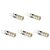 cheap LED Bi-pin Lights-YWXLight® 5PCS G4 3W 24LED LED Bi-pin Lights Warm White Cool White Natural White Led Corn Bulb Chandelier Lamp DC 12V