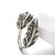 cheap Rings-Unisex Band Ring Adjustable Ring Silver Sterling Silver Silver Vintage Daily Casual Jewelry