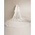 cheap Wedding Veils-One-tier Lace Applique Edge Wedding Veil Cathedral Veils with Embroidery Lace / Tulle / Angel cut / Waterfall