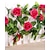 halpa Tekokukat-95&quot;l 2kpl yhdeksän kaunista kukkaa 1 oksa ruusupussissa (eri värit) hääkukkatalon sisustus 2kpl 95cm/37&quot;,väärikukat hääkaareen puutarhaseinän kotijuhlien koristeluun