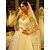 cheap Wedding Veils-One-tier Lace Applique Edge Wedding Veil Cathedral Veils with Embroidery Lace / Tulle / Angel cut / Waterfall