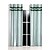 billige Mørkleggingsgardiner-blackout gardiner gardiner to paneler soverom solid farget stripe polyester print
