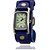 cheap Fashion Watches-Women&#039;s Wrist Watch Square Watch Quartz Leather Black / Blue / Brown Casual Watch Analog Ladies Vintage Fashion Dress Watch - Green Blue Dark Red