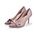cheap Women&#039;s Heels-Women&#039;s Heels Fall Comfort PU Casual Stiletto Heel Bowknot Black / Pink / Red / Gray Others