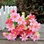 abordables Tekokukat-1 Branch Silk Plastic Daisies Tabletop Flower Artificial Flowers