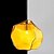 levne Ostrovní světla-1-lehký 18 cm mini styl přívěsek z lehkého skla geometrický