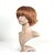 cheap Synthetic Trendy Wigs-Synthetic Wig Straight Style Wig Brown Synthetic Hair Women&#039;s Brown Wig Short hairjoy