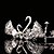 cheap Headpieces-Luxery Swan Women&#039;s / Flower Girl&#039;s Pearl / Alloy Headpiece-Wedding / Special Occasion Tiaras 1 Piece