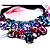 Недорогие Модные ожерелья-Жен. Кристалл Заявление ожерелья Ожерелье Bib faceter Массивный европейский Мода Позолота 18К Резина Стразы Темно-розовый Ожерелье Бижутерия Назначение / Искусственный бриллиант